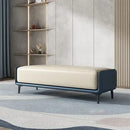 designer Italian leather stools for living room and bedroom