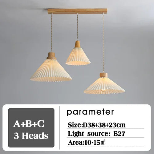 Modern wooden pendant chandelier for decoration