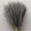 Set of 10 artificial pampas grass bouquets for interior decoration