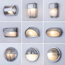 Retro waterproof LED wall light in aluminium for outdoor and indoor use