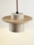 Nordic cave stone chandelier wabi-sabi style creative