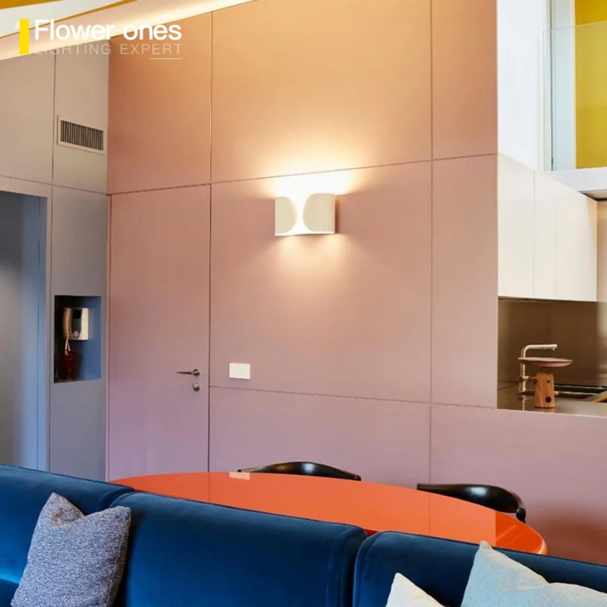 Art deco metal wall light for an elegant interior - vue 3 sur 14