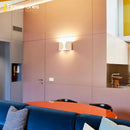 Art deco metal wall light for an elegant interior
