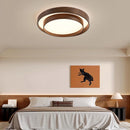 Full spectrum ceiling light with eye protection wabi-sabi design