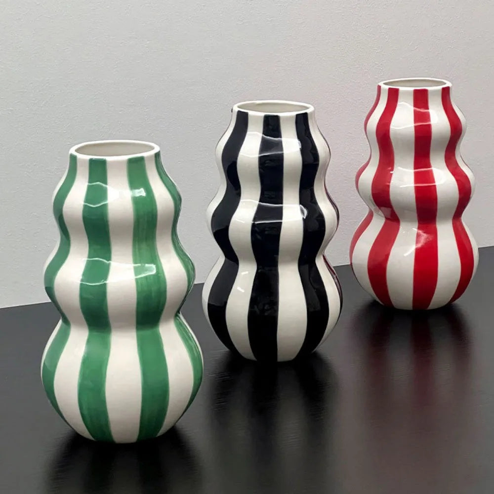 Nordic ceramic vase for decoration and gifts