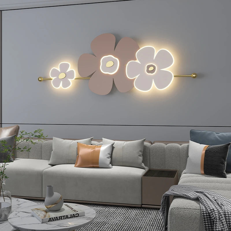 Modern LED wall light for creative interior decor
