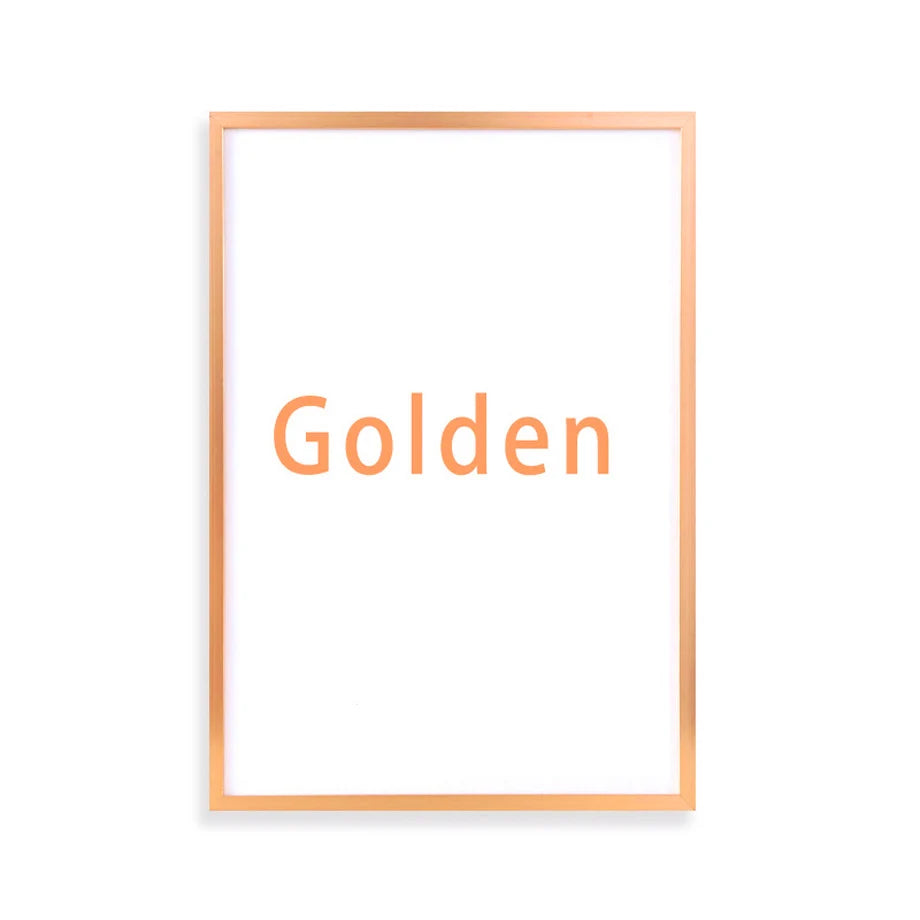 Aluminium photo frame for interior wall decoration - vue 8 sur 8
