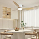Nordic ceiling fan light with remote control