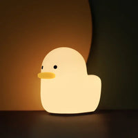 Silicone duck night light USB Christmas gift for children