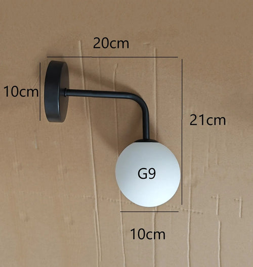 Modern nordic style LED wall light, simple decorative luxury