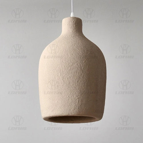 Modern handmade wabi-sabi LED irregular decorative loft chandelier - vue 6 sur 9