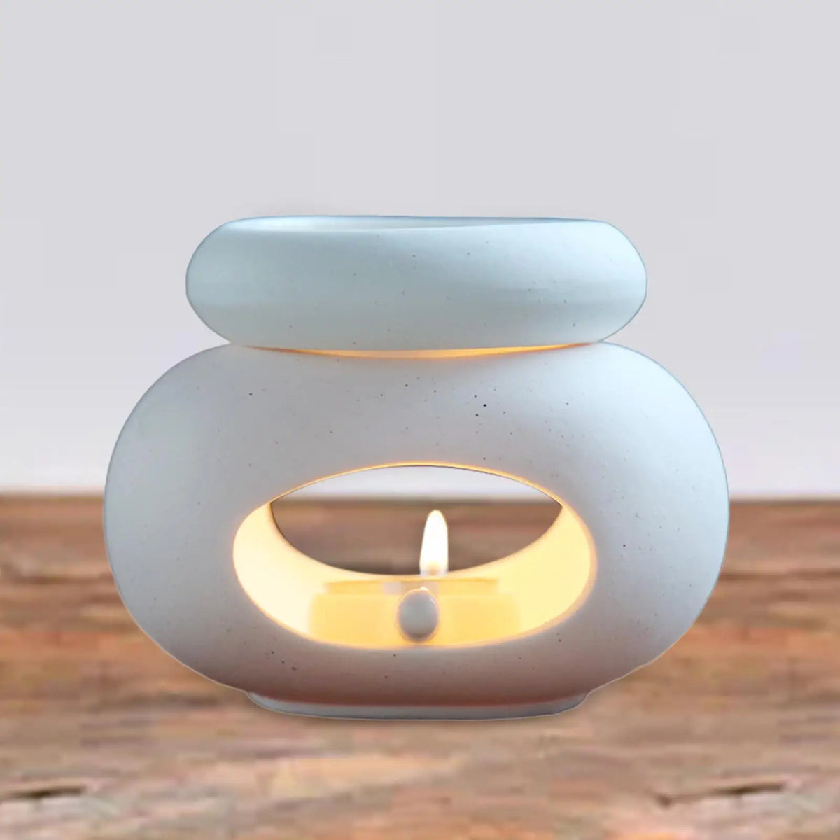essential oil burner aroma diffuser for well-being and relaxation - vue 3 sur 7