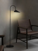 Cream style medieval floor lamp
