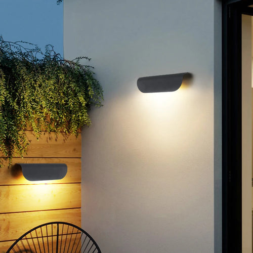 Waterproof outdoor wall light for hotels and villas - vue 2 sur 12