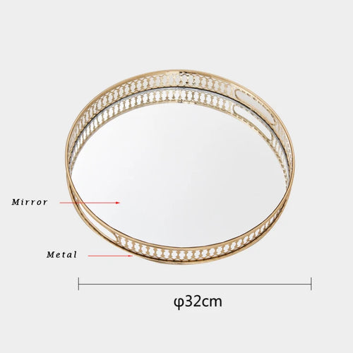 Gold plated metal candle holder for weddings and elegant decoration - vue 16 sur 15