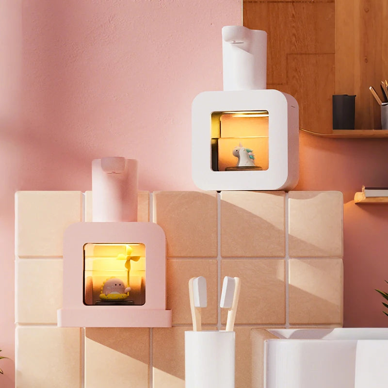 cute cartoon children's automatic foam dispenser