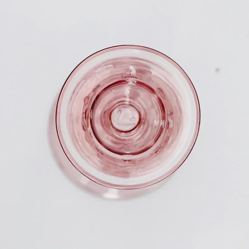 Glass candle holder for wedding decoration and table centrepiece - vue 3 sur 11