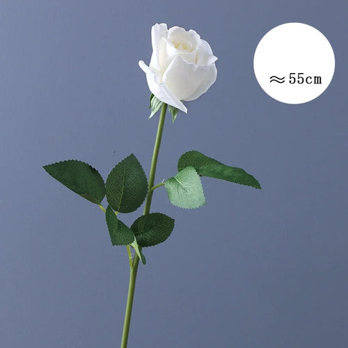 Artificial latex rose flower for wedding decoration and events - vue 10 sur 14