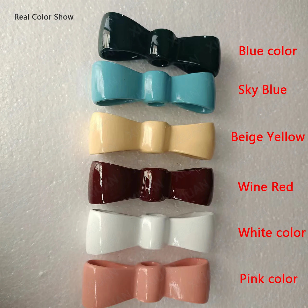 Children's pendant light with bow tie - vue 6 sur 19