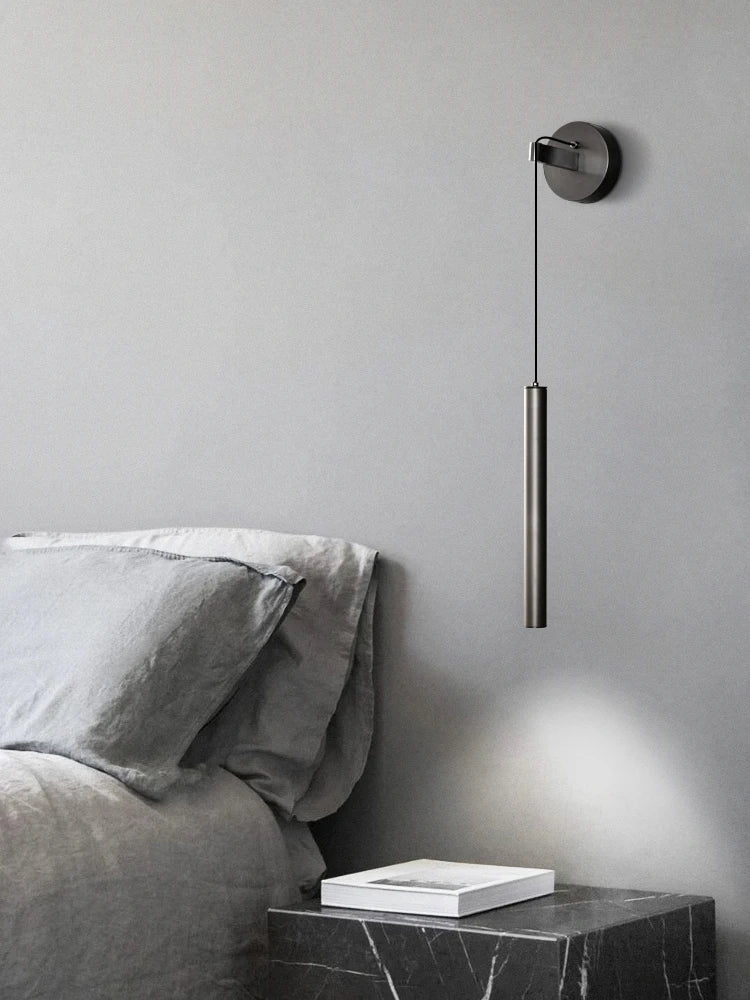 Modern minimalist copper wall light with creative design