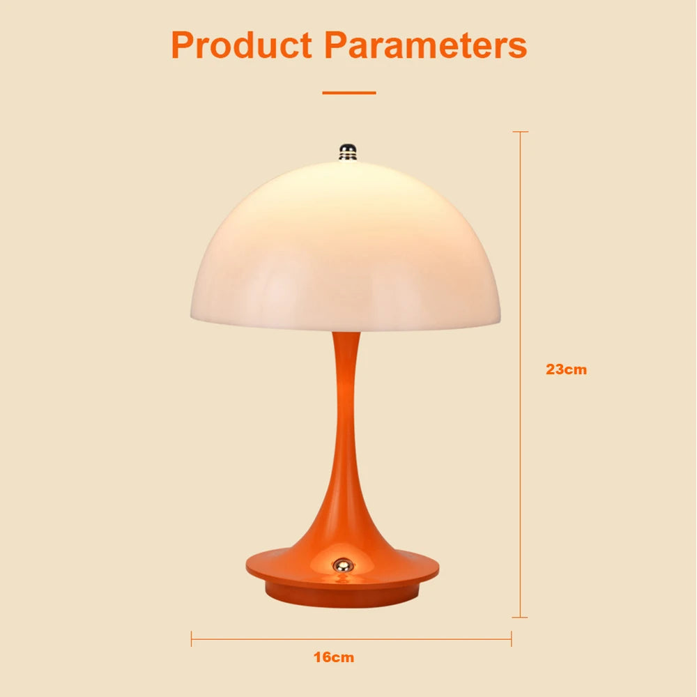 Dimmable USB LED bud table lamp - vue 6 sur 10