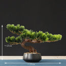 Artificial bonsai tree for indoor decoration and landscaping