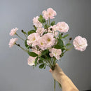 Artificial silk daisy for indoor decoration