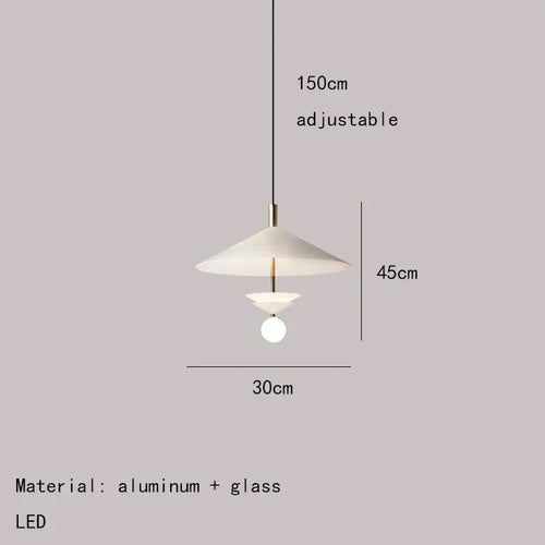 Modern designer pendant light for living room and decorative restaurant - vue 12 sur 14