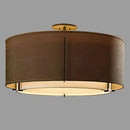 Chinese style artistic fabric LED ceiling light soft decorative lamp