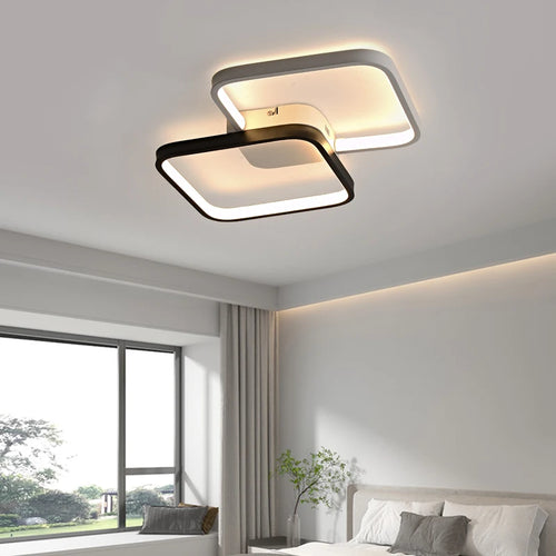 Creative black and white chandelier for interior decoration - vue 5 sur 16