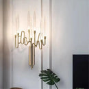 Bauhaus luxury crystal wall light for modern interiors
