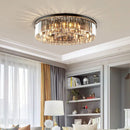 Modern crystal ceiling light for decorative indoor lighting