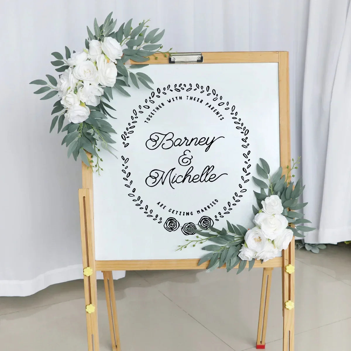 Artificial flower kit for boho wedding and home decorations - vue 2 sur 8