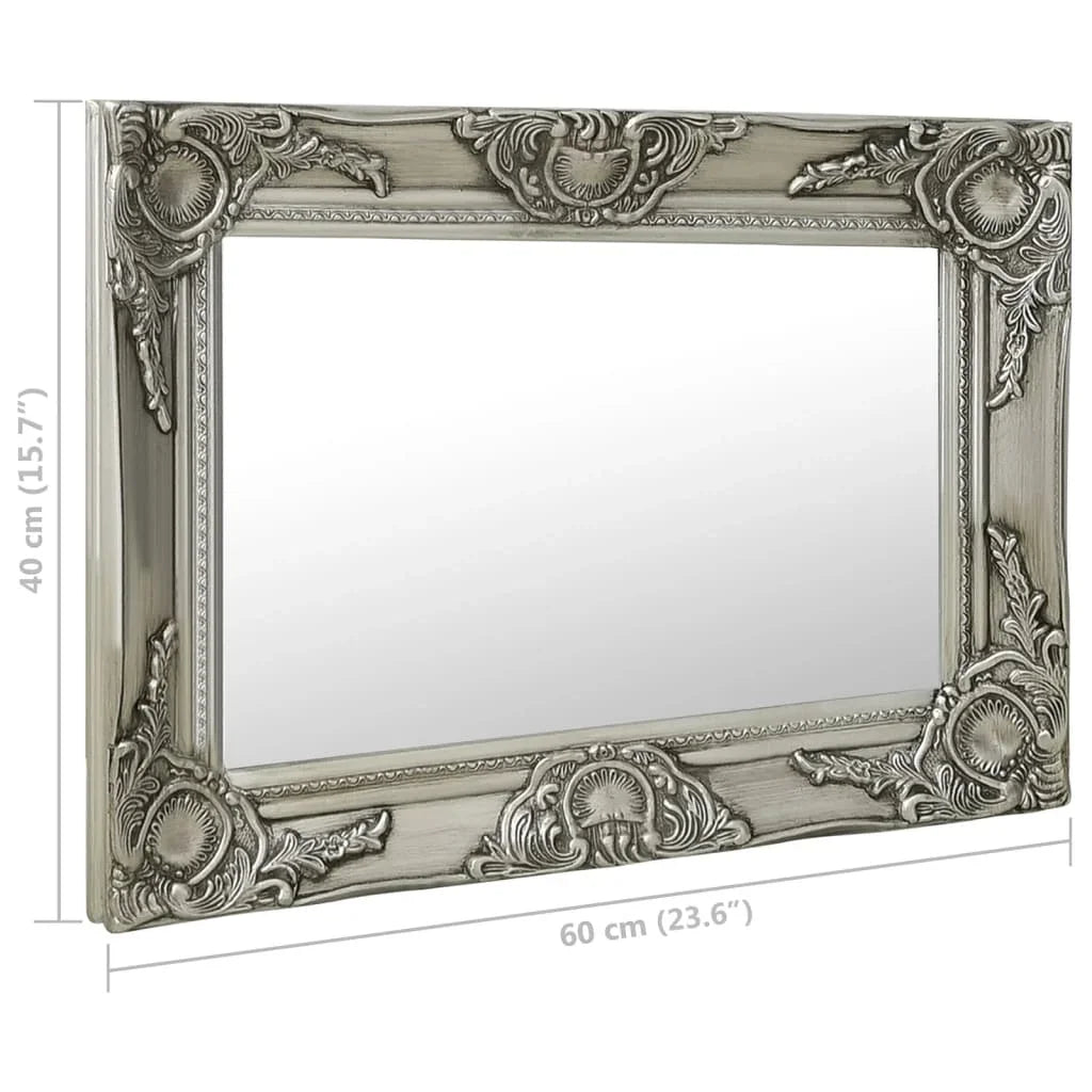 60x40 cm baroque wall mirror, home decoration wall Deco living room decoration - vue 6 sur 7
