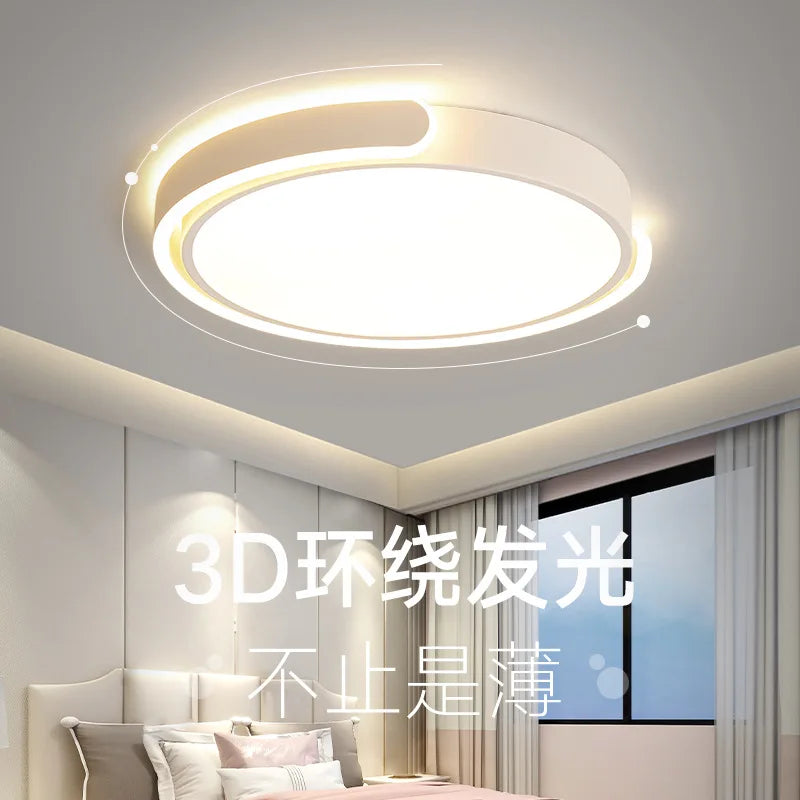 Simple modern ceiling light for romantic bedroom decor - vue 5 sur 6