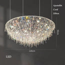 Luxury retro design crystal chandelier for interior decoration