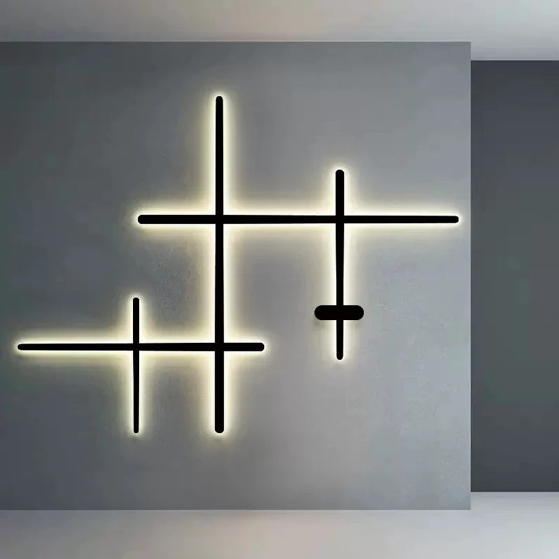 Modern minimalist LED wall light for elegant interiors