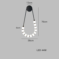 Modern fantasy house LED wall light