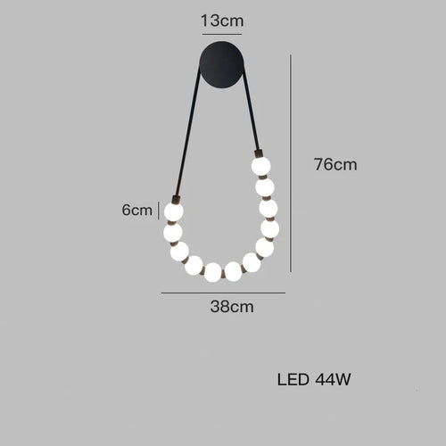 Modern fantasy house LED wall light