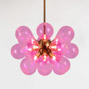 Nordic glass ball LED pendant chandelier for home decoration