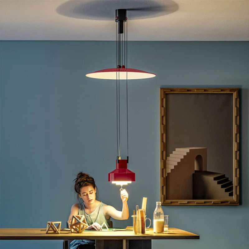 Adjustable nordic pendant chandelier for stylish interiors