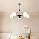 Modern Bauhaus magic bean chandelier French cream luxury