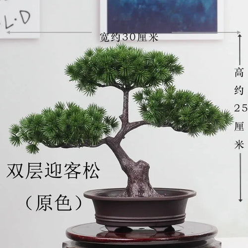 Artificial bonsai plants for indoor and outdoor decoration