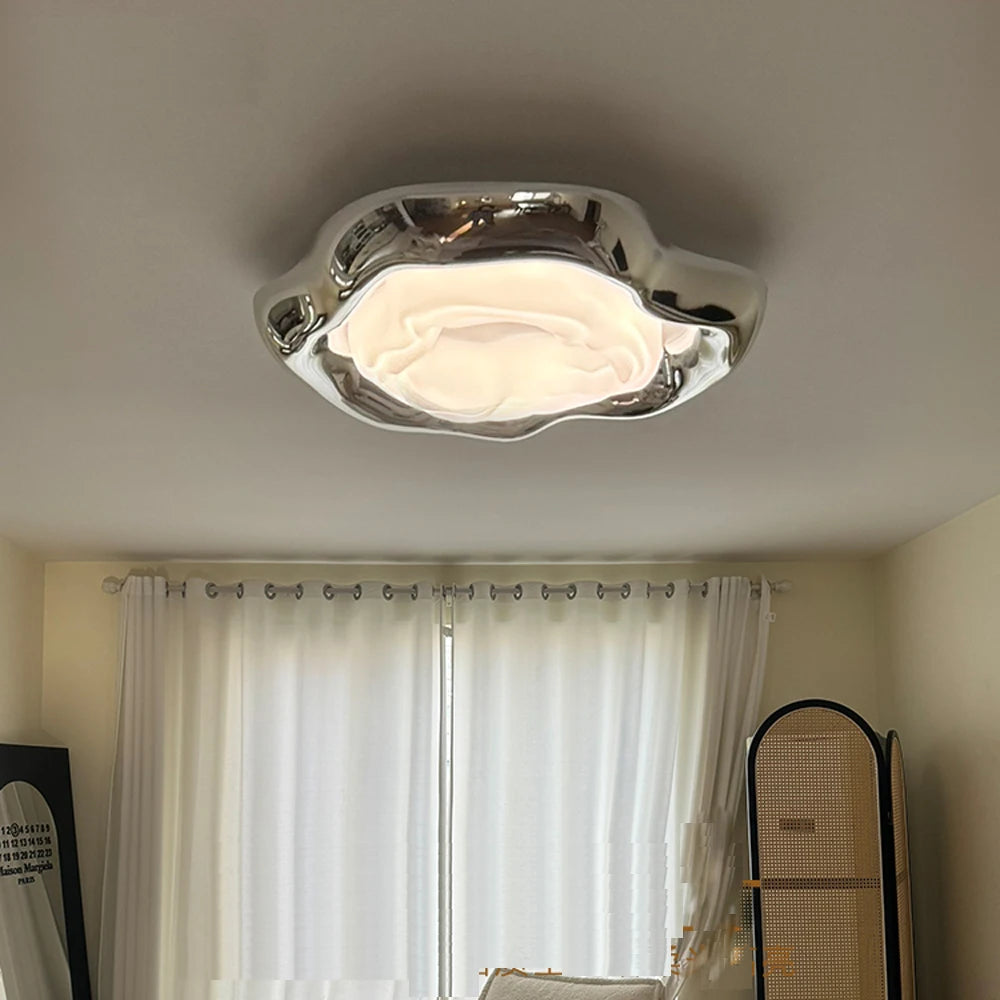 Full spectrum LED ceiling light with eye protection and creative lighting