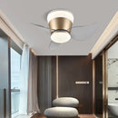Electric metal fan for indoor and outdoor use