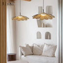 Nordic petal-shaped pendant light for decorative interiors