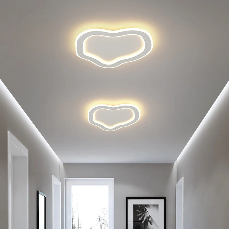 Modern minimalist ceiling light for hallway and balcony