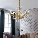 Vintage crystal chandelier for elegant indoor lighting