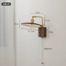 Retro Japanese-style wall light for interior decoration