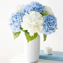 Artificial hydrangea flowers for wedding decoration and floral arrangements